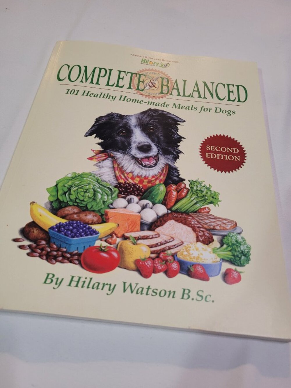 Complete & Balanced Used Dog Recipe Cookbook Hilary Watson Homemade Meals for Do